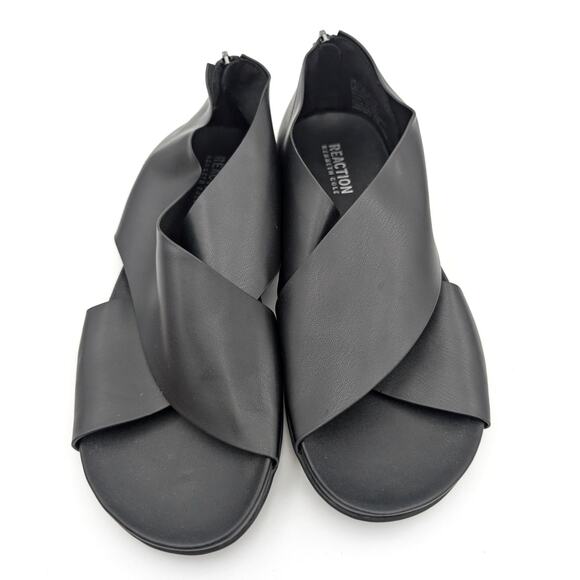 Reaction Kenneth Cole Selena Sandal Women's Black Stretch Size US7.5 EU38 - Picture 8 of 12